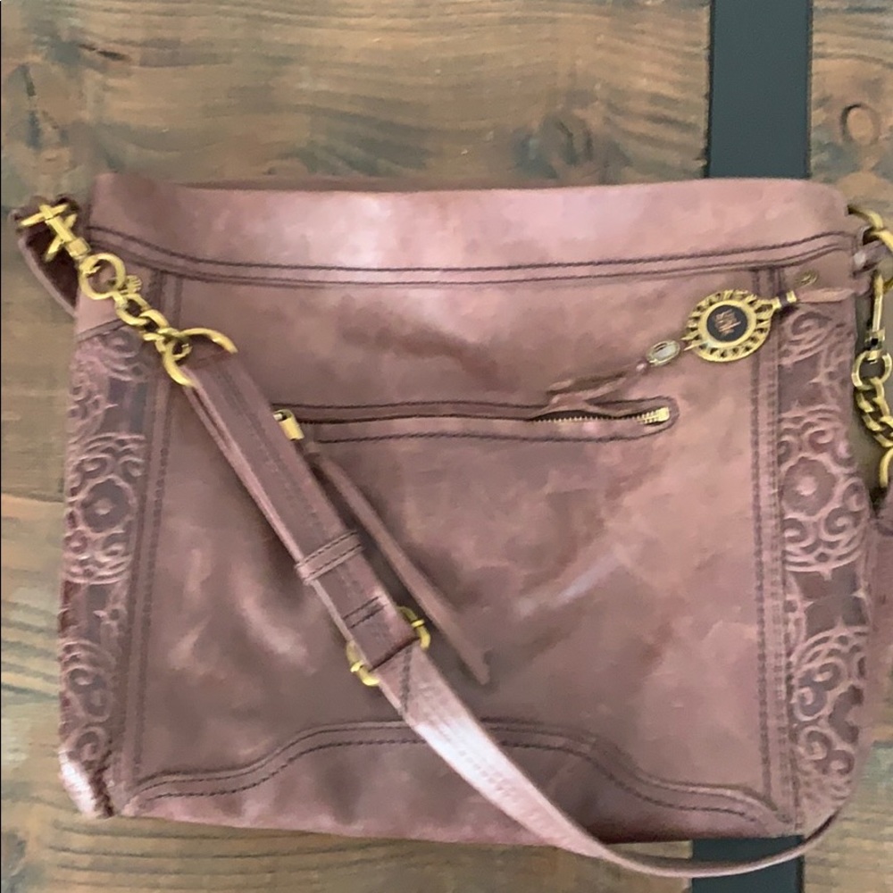 The Sak Embossed Leather Tote